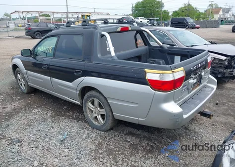 2004 Subaru Baja Sport из США, поврежденный, VIN 4S4BT62C547100534
